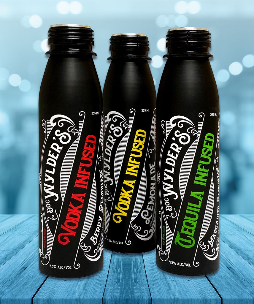 Doc Wylders Alcohol-Infused Lemonades in Aluminum Beverage Bottles by CCL  Container