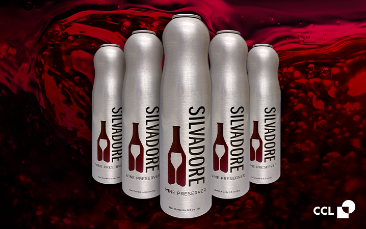 Silvadore Wine Essentials Introduces a New Twist on Wine Preservation in Aerosols by CCL Container