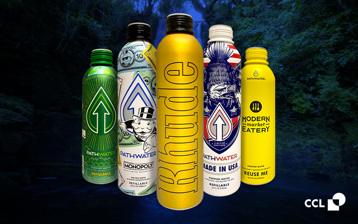 Custom Aluminum Water Bottles by CCL Container