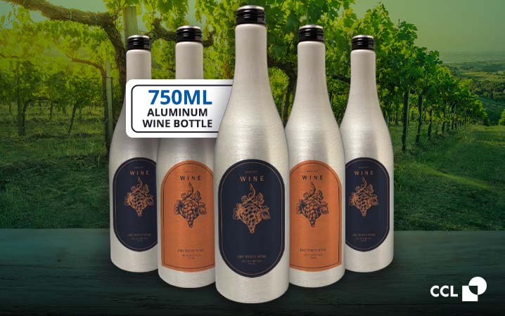 Aluminum Wine Bottle Design & Manufacturer - CCL Container