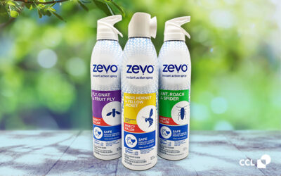 CCL Shows Ingenuity to Produce an Intricate Aluminum can Design for Zevo’s line of  Instant Action Insect Killer Sprays
