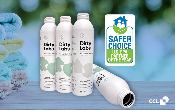 Dirty Labs Earns EPA’s Safer Choice Partner of the Year Award with Help from CCL